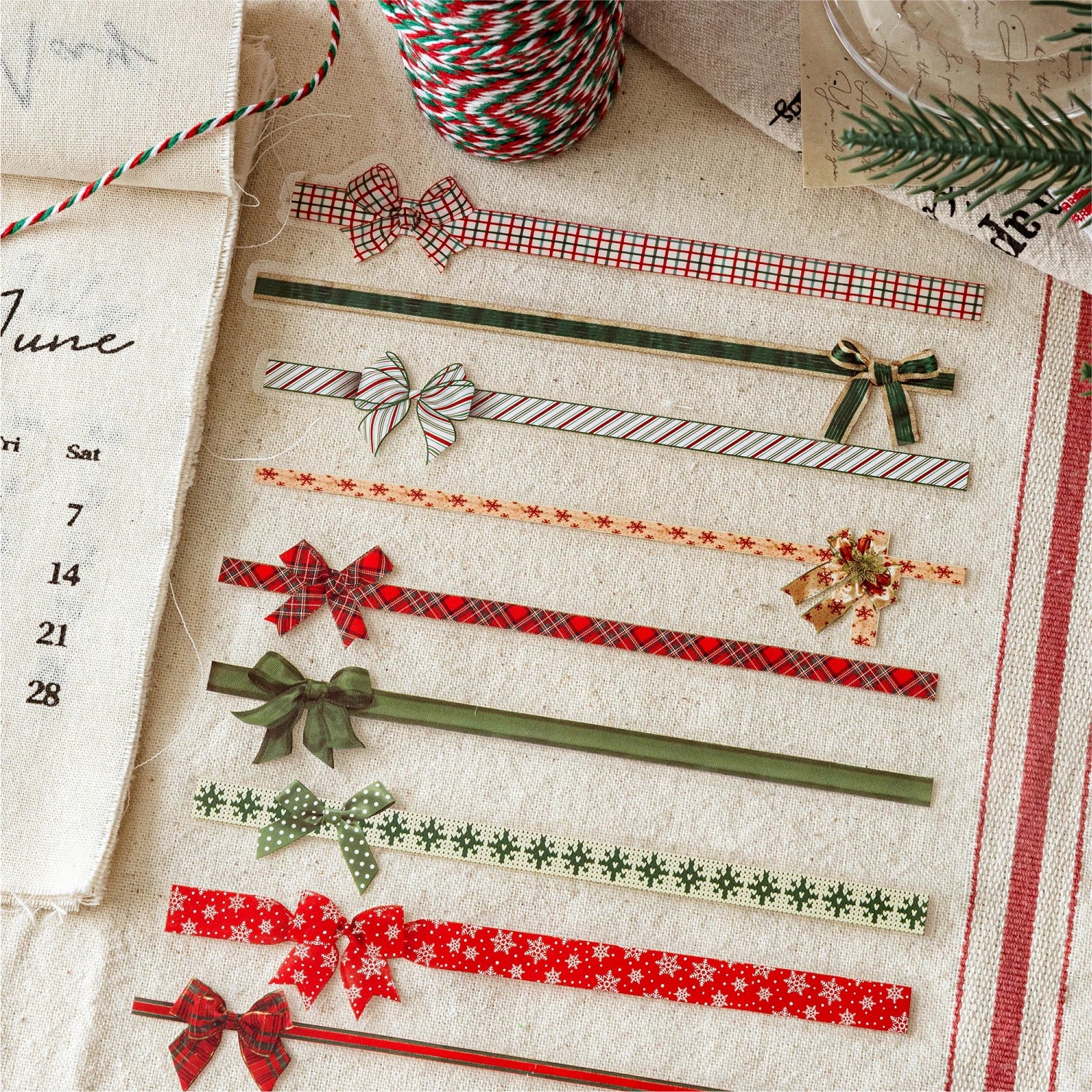 Encounter Christmas Series PET Border Stickers