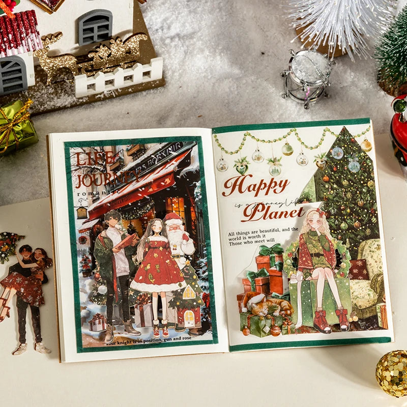 Wonderful Christmas Eve Sticker Set