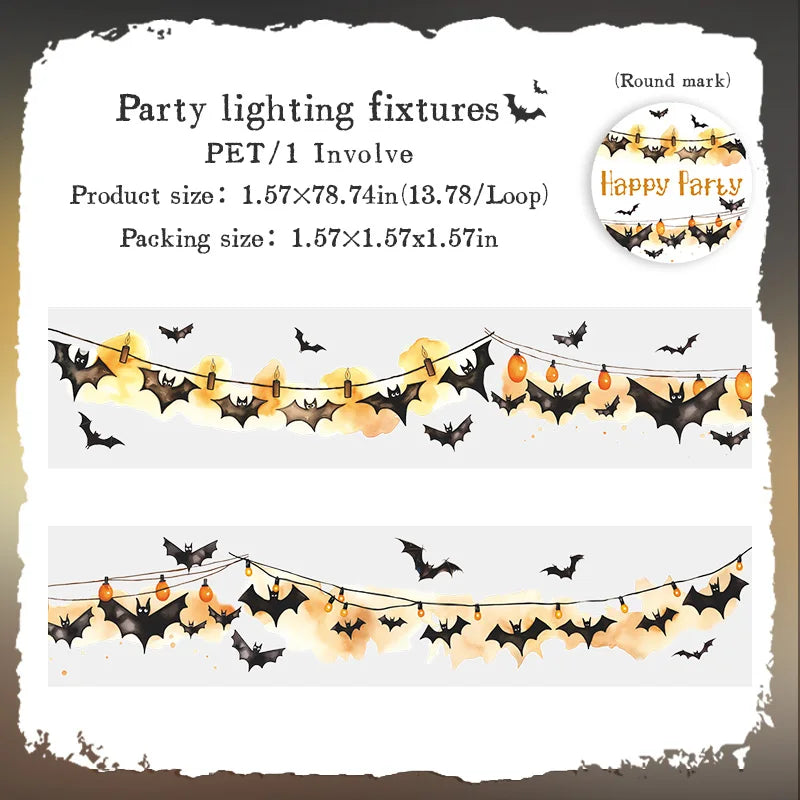 Happy Party – Haunted Halloween PET Tape Series