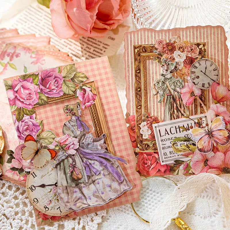 Vintage Aesthetic Ephemera Paper Pack