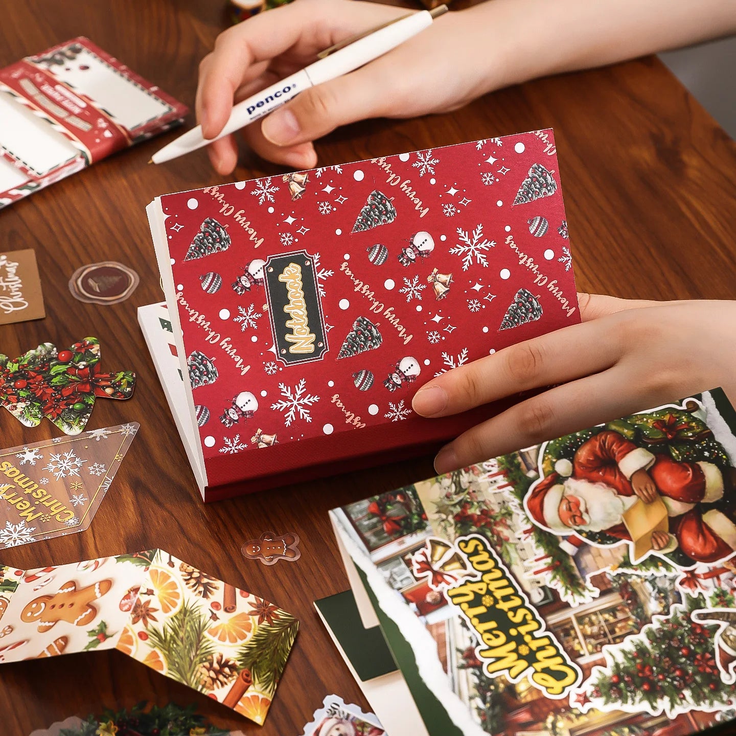 Merry Christmas Scrapbooking Box