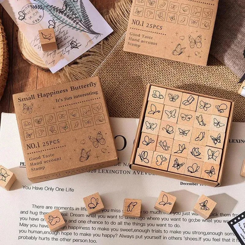 Enchanted Impressions Wooden Stamp Set
