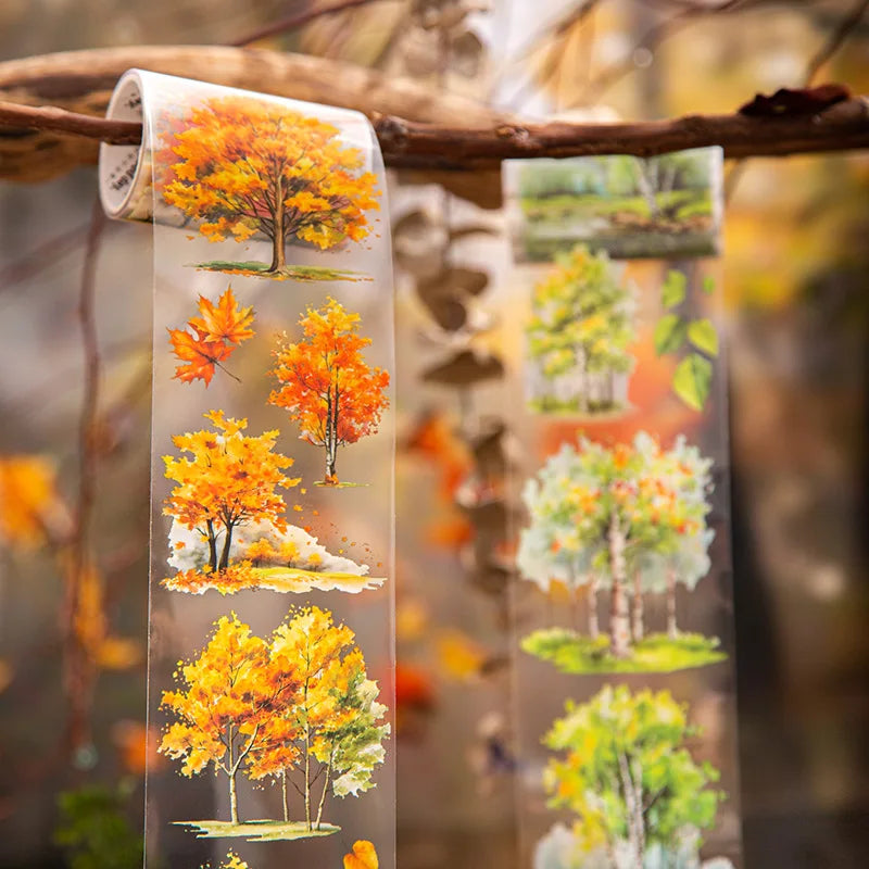 Trees & Forest PET Washi Tape