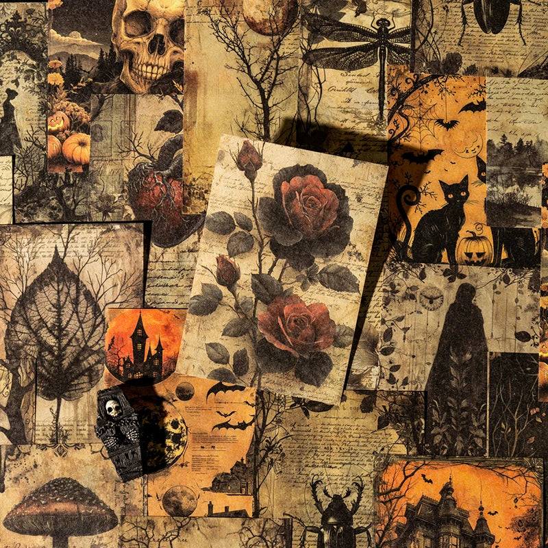 Haunted Ephemera Sticker Book