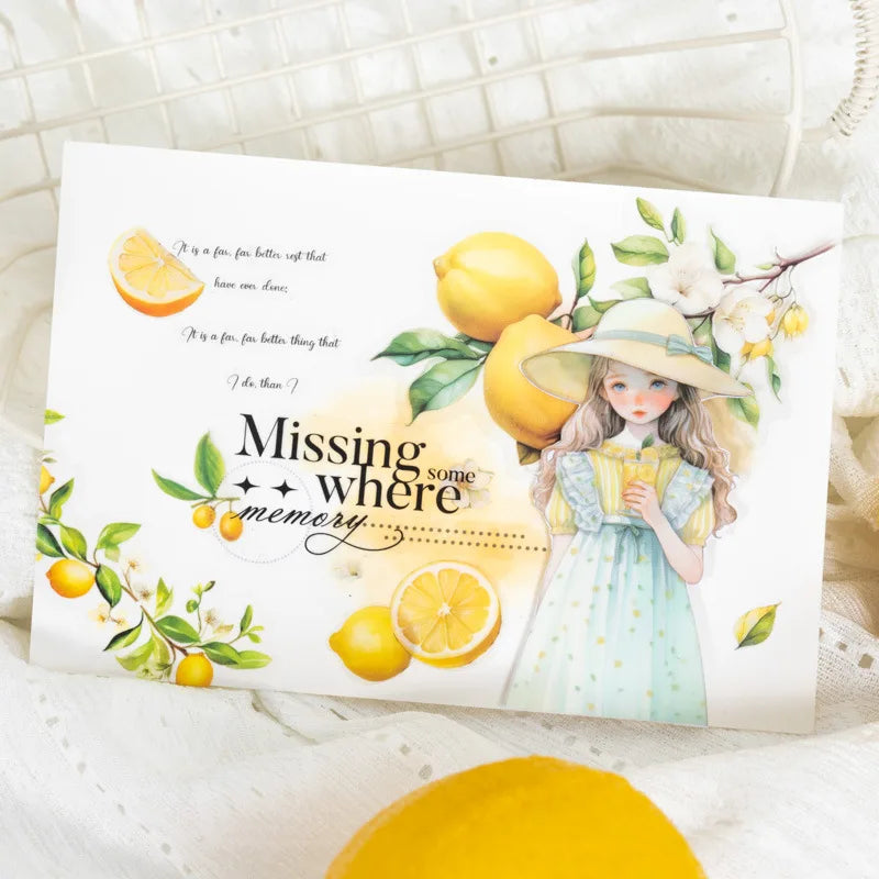 Fruit Aroma Fills the Garden – PET Sticker