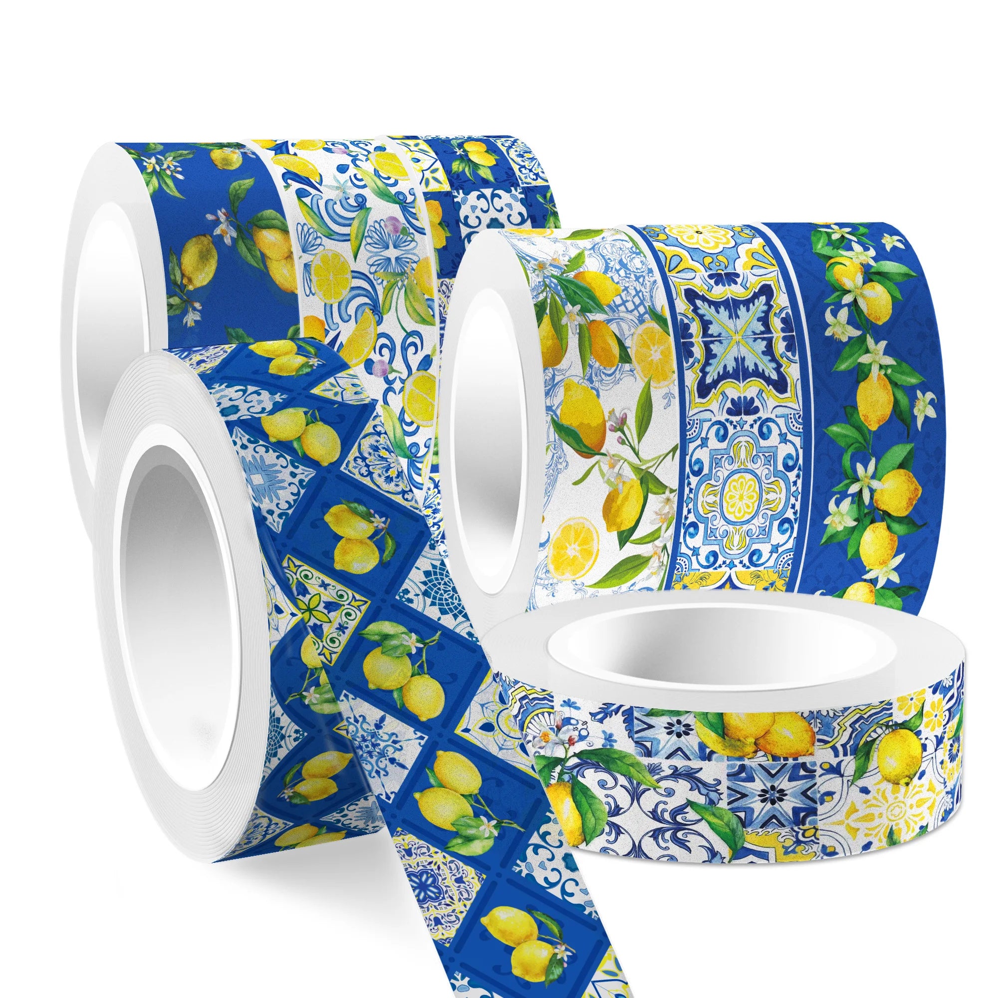 Amalfi Lemon Tiles – Washi Tape Set