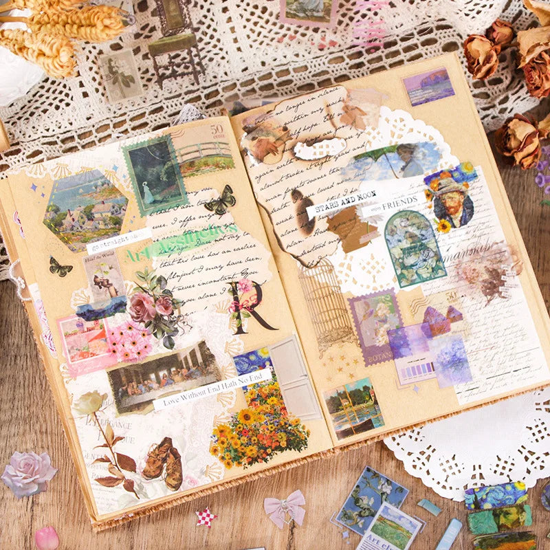 Vintage Vogue PET Sticker Collection