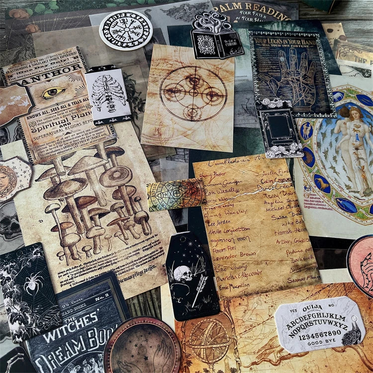 Dark Galaxy Celestial Magic Ephemera Pack 🌌🔮