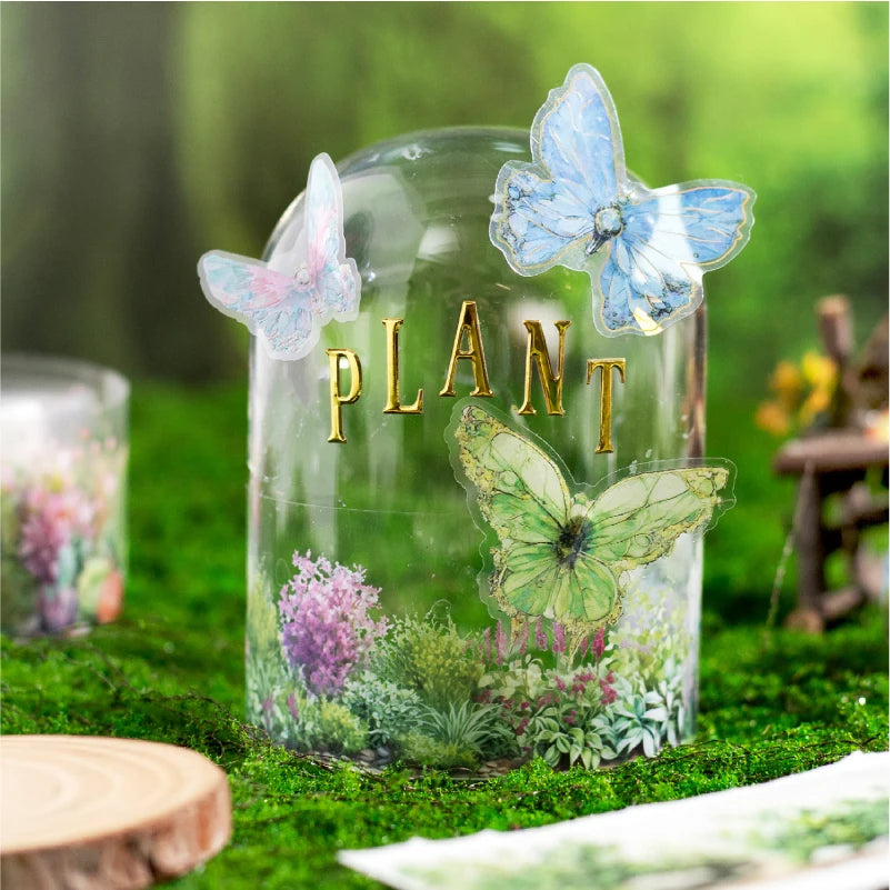 Wildflower Garden Landscape PET Washi Tape