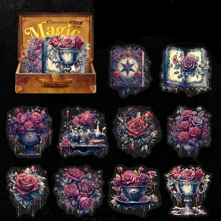 Mysterious Magic Box Ephemera Sticker Collection 🔮✨