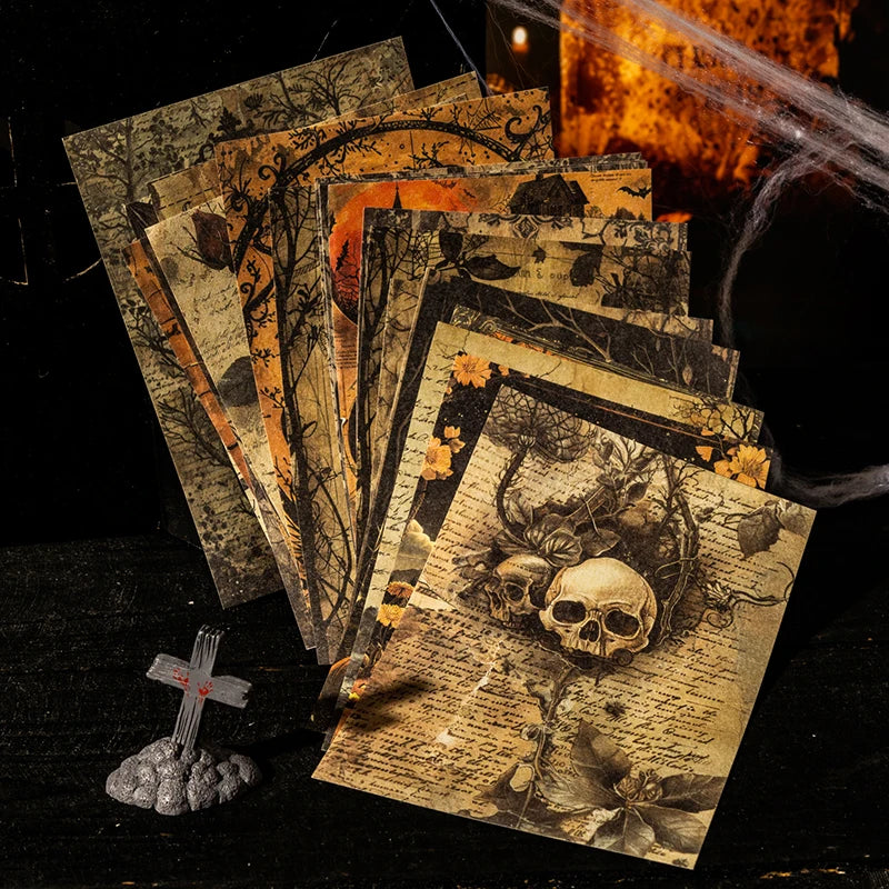 Haunted Ephemera Sticker Book