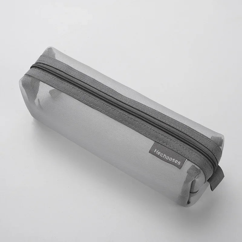 Clear Mesh Pencil Case