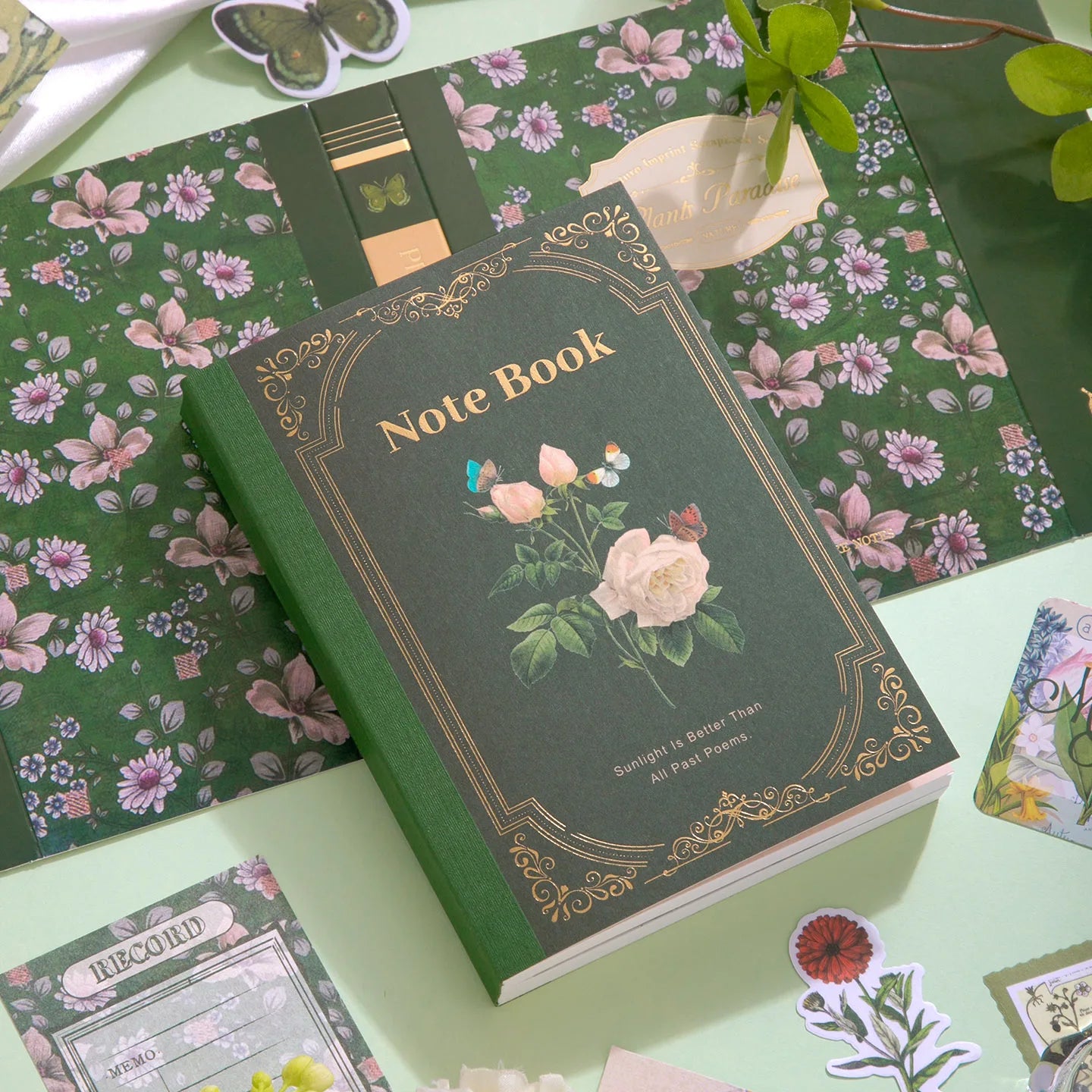 Plants Paradise Scrapbooking Box