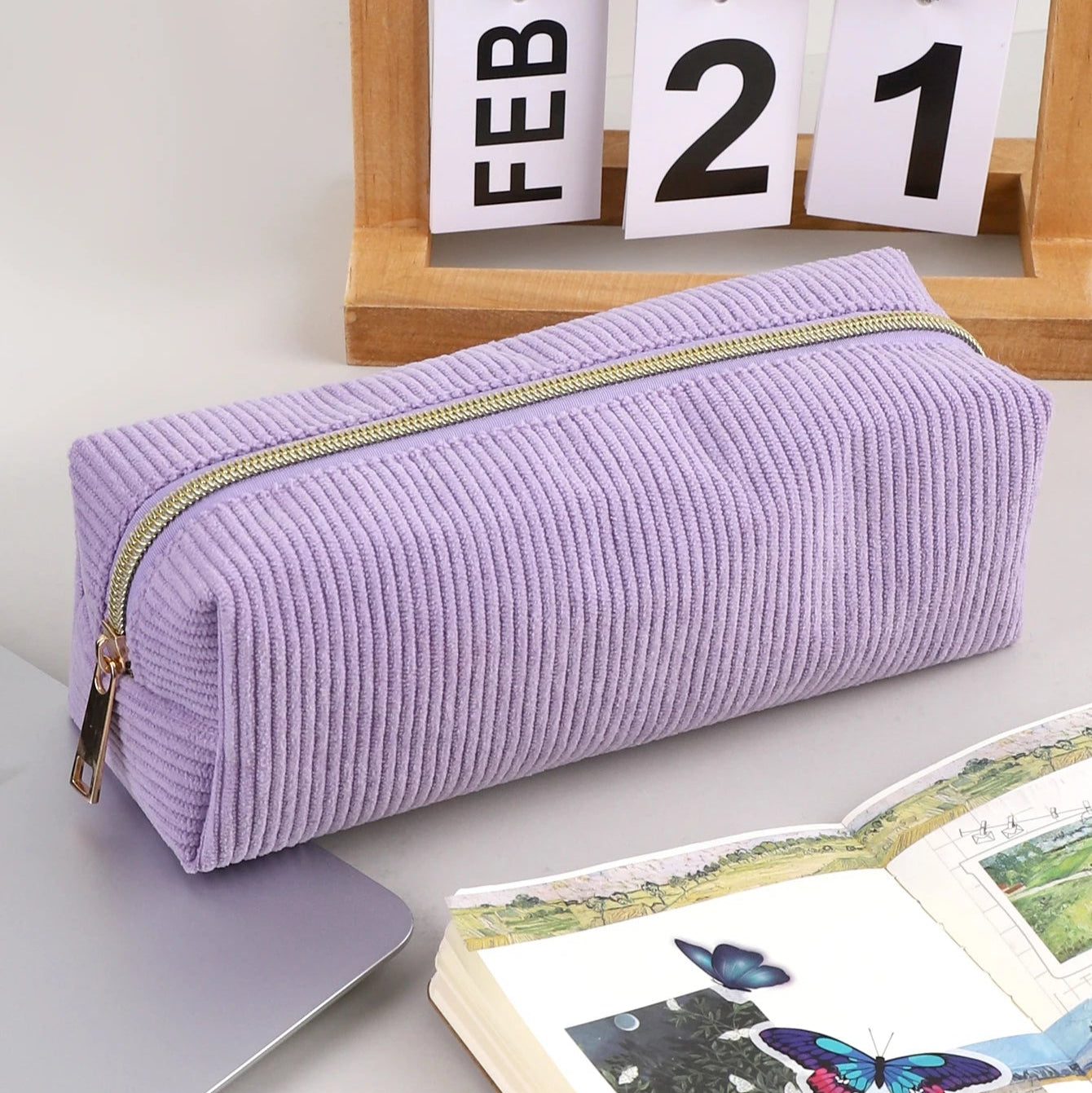 Corduroy Cozy Pencil Case