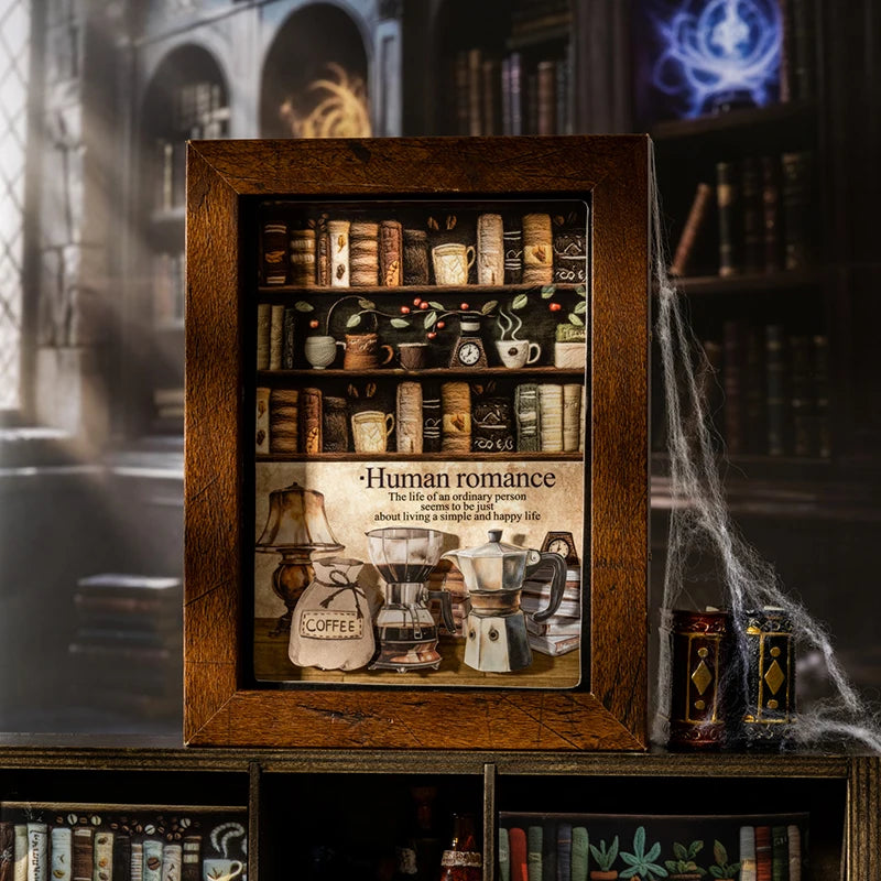 The Magician’s Bookcase PET Washi Tape