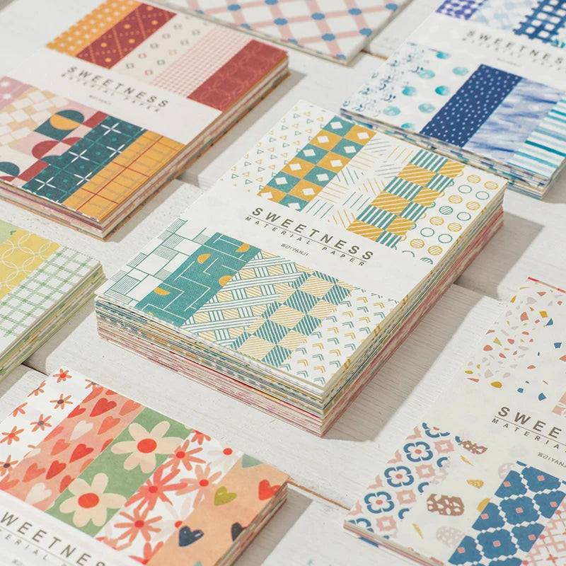 Sweetness Pattern Scrapbooking Paper Pack
