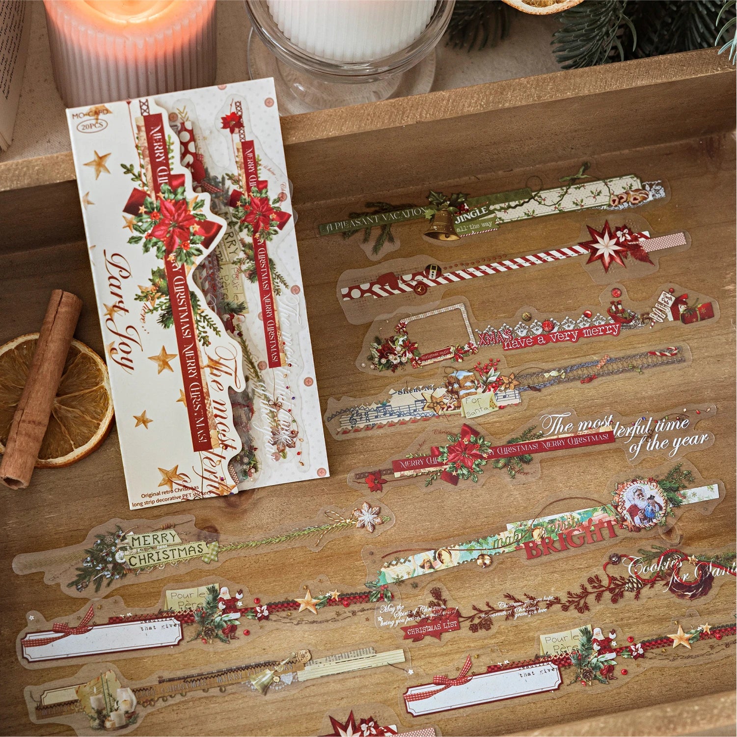 Encounter Christmas Series PET Border Stickers