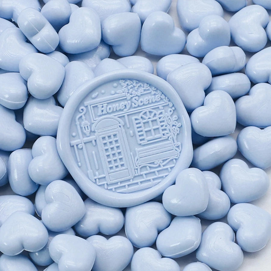 Heart-Shaped Sealing Wax Beads