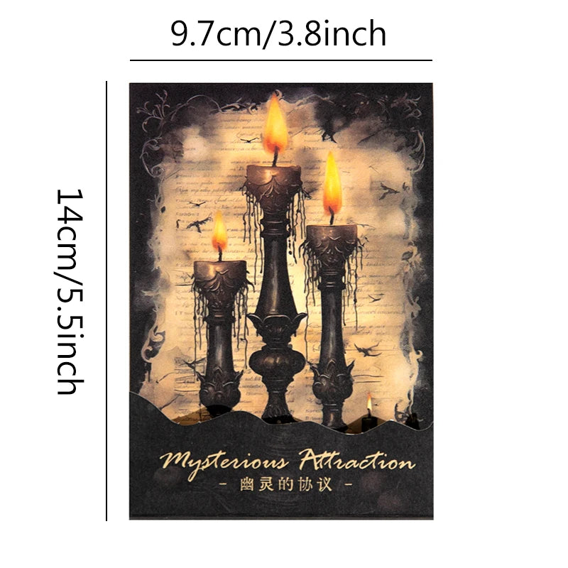 Mysterious Attraction – Gothic Ephemera Paper Set