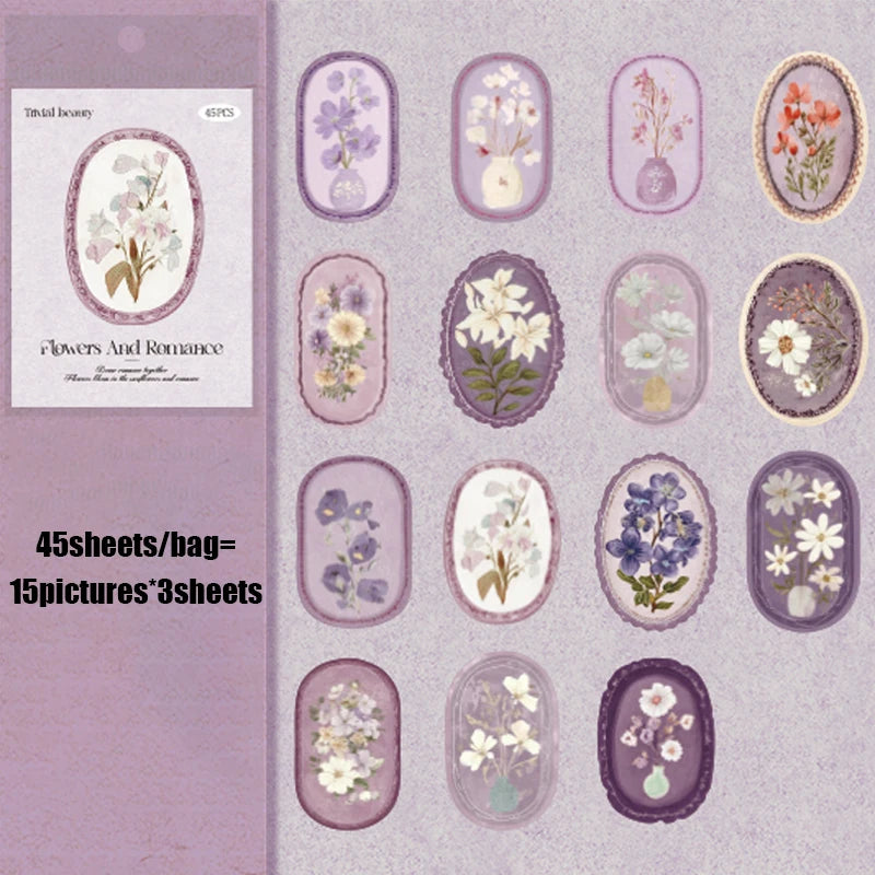 Mr. Paper Serene Florals Sticker Pack