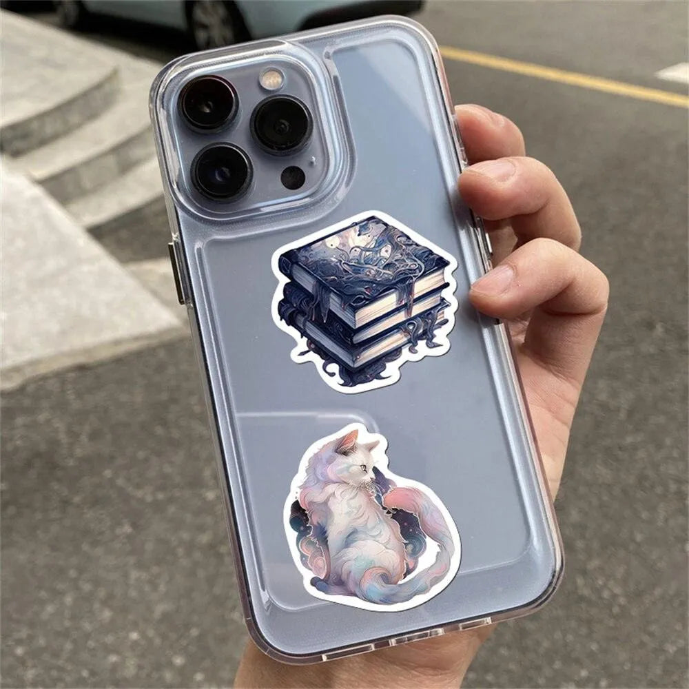 50 PVC Halloween Adhesive Stickers for Journaling & Scrapbooking - PaperWrld