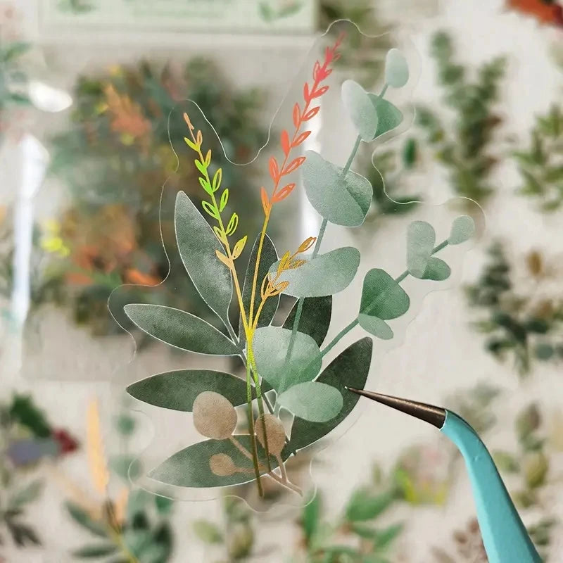 Floral PET Sticker Pack