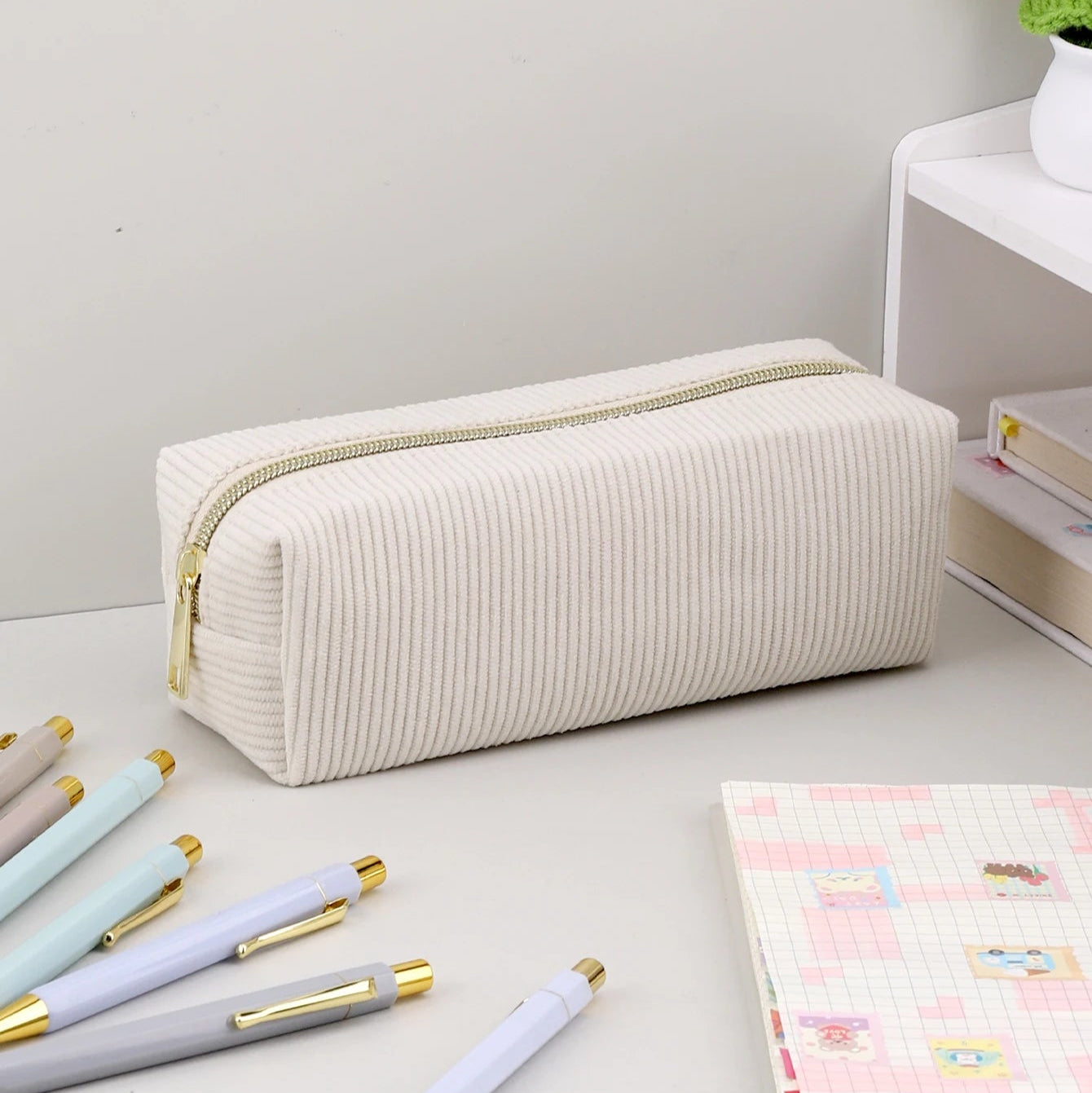 Corduroy Cozy Pencil Case