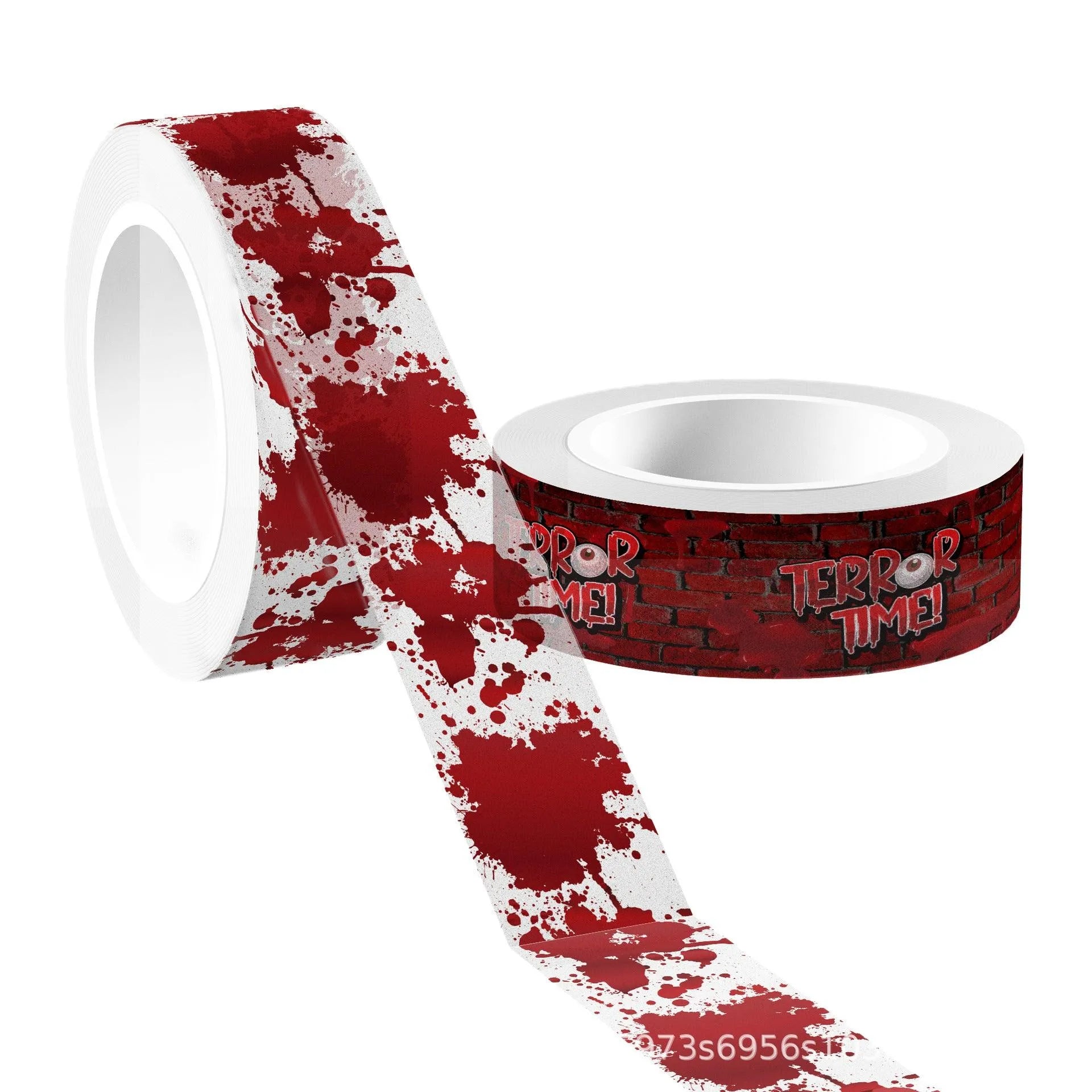12Pcs Blood Washi Tape Set for Journaling & Scrapbooking - PaperWrld