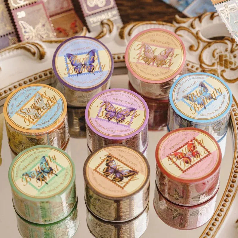 Butterfly Postage Stamp Washi Tape