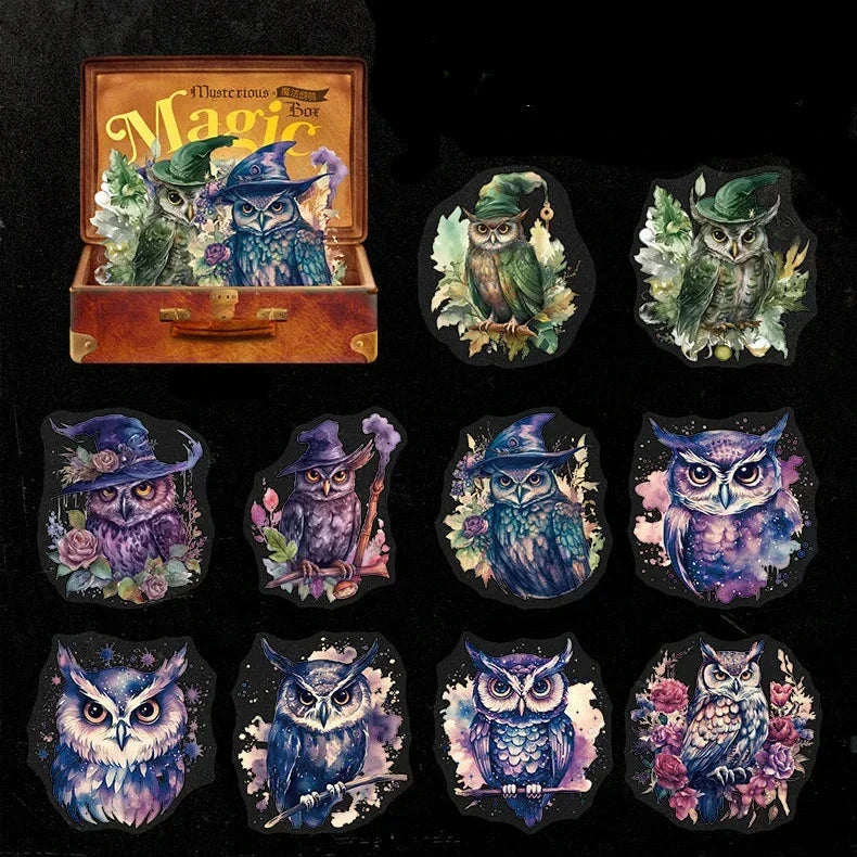 Mysterious Magic Box Ephemera Sticker Collection 🔮✨