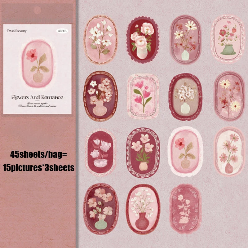 Mr. Paper Serene Florals Sticker Pack