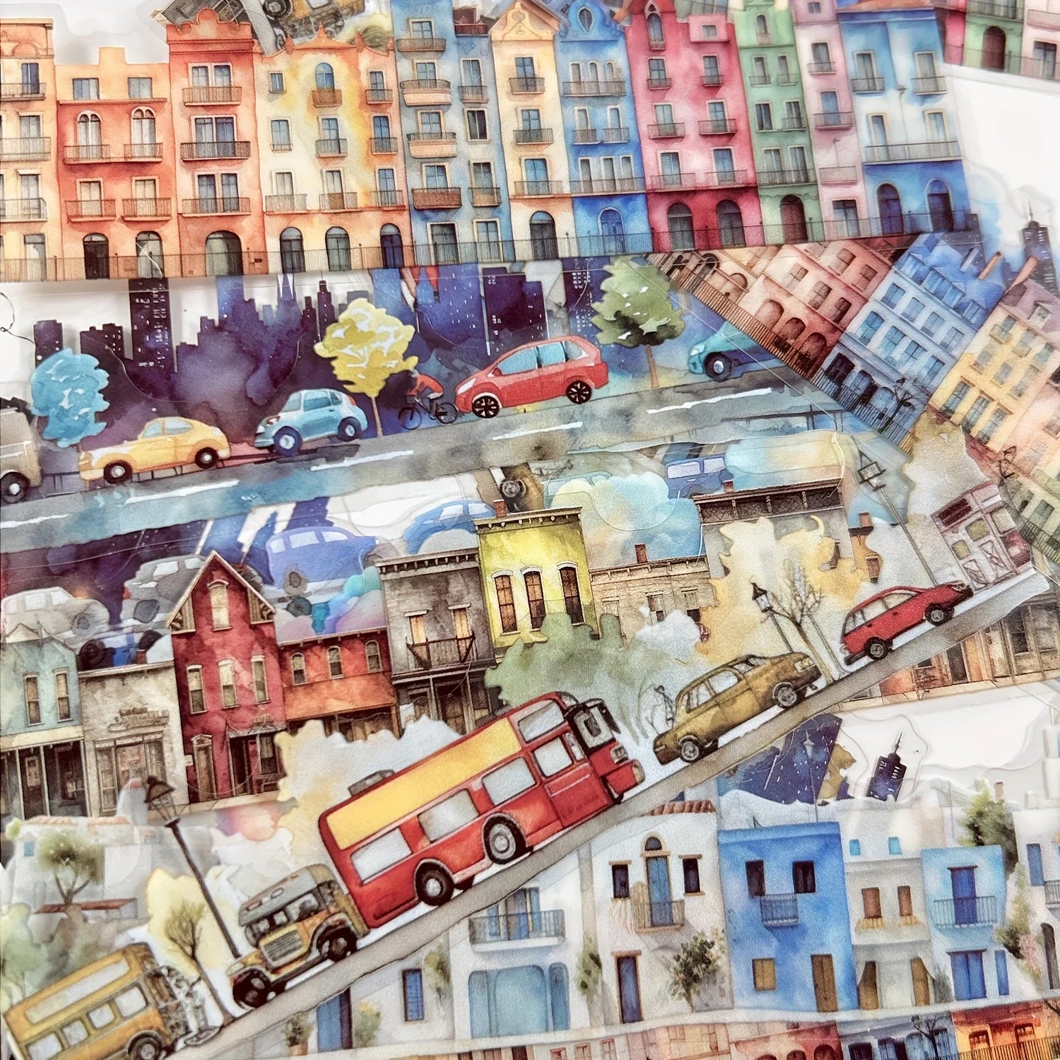 Life Corridor PET Landscape Sticker Pack