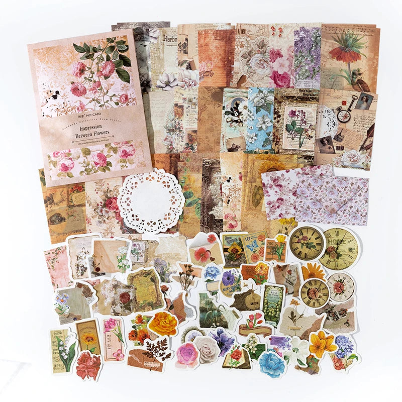 Vintage Collage Scrapbooking Kit