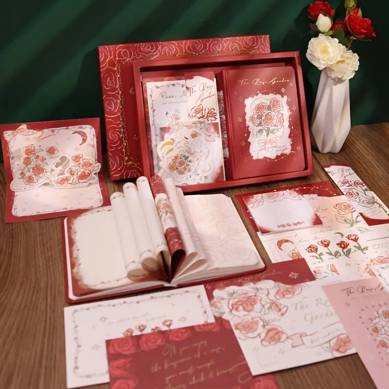 Enchanted Rose Valentine Scrapbooking Box