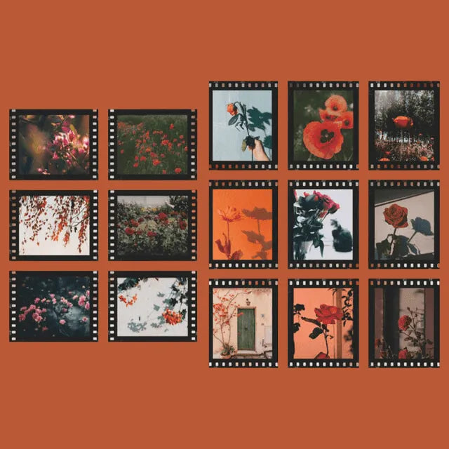 30 Pcs Photo Negative Stickers for Journaling & Scrapbooking - PaperWrld