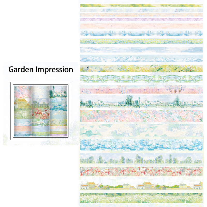 Garden Impression Washi Tape Set