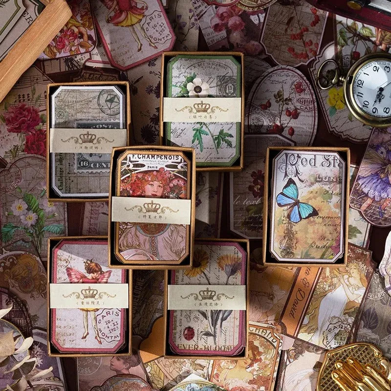 Vintage Muse Sticker Box