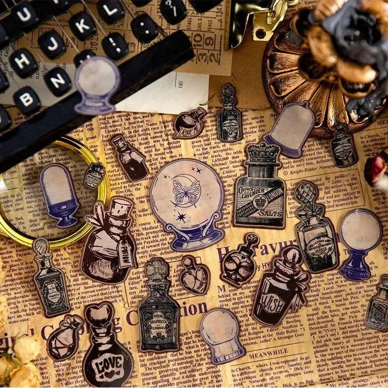 Medieval Vintage Die Cut Sticker Sheets