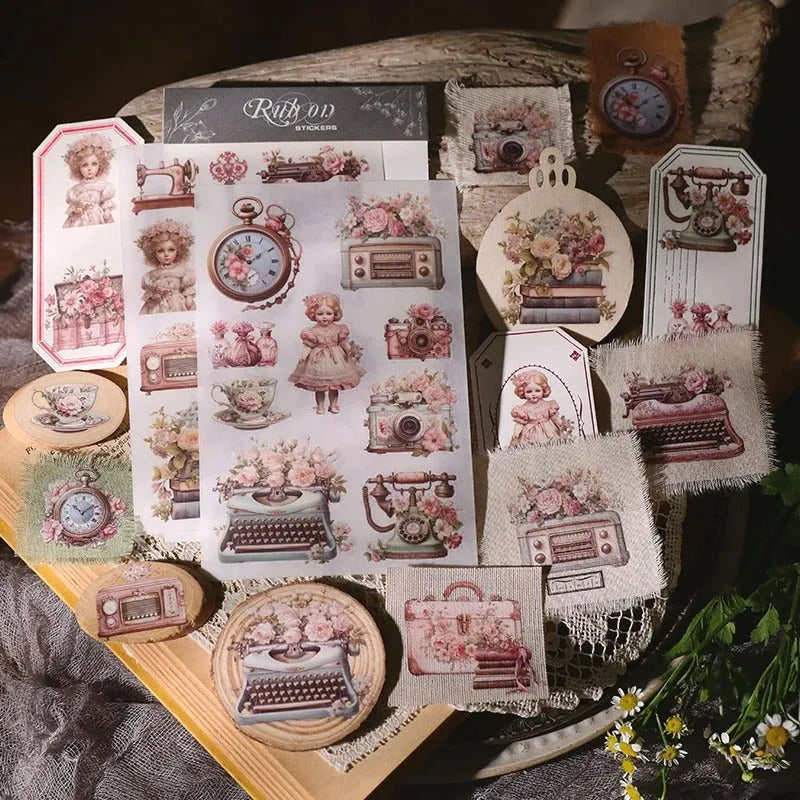 Blush Tales Rub-On Transfer Stickers