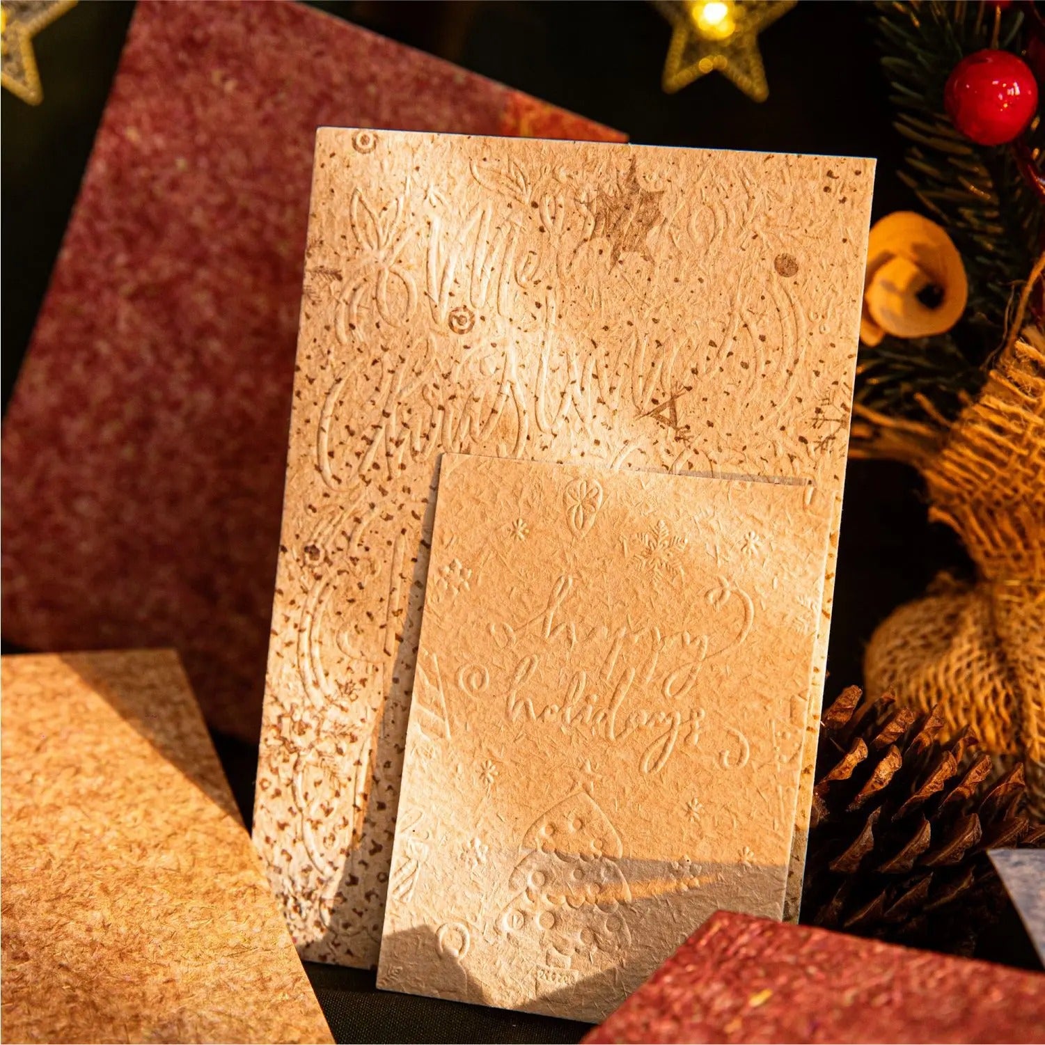 Christmas Magic Embossed Paper Set