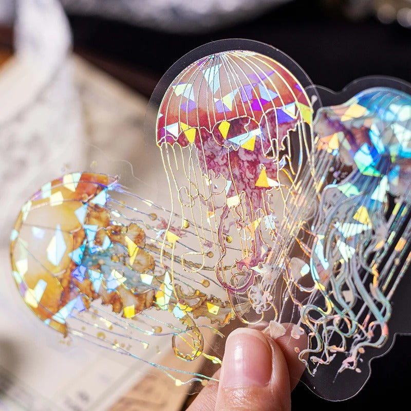 Ocean Realm Holographic PET Sticker Pack