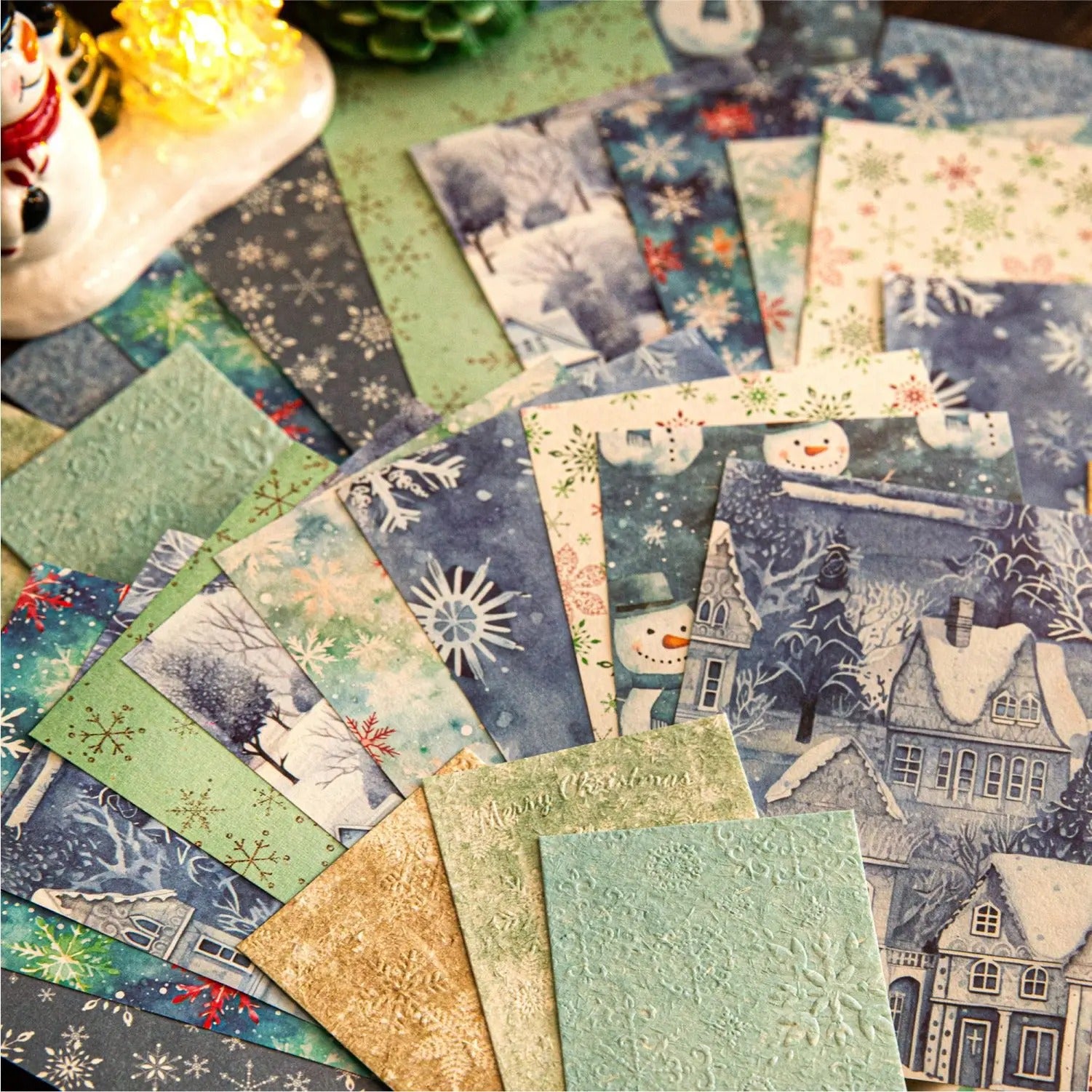 Christmas Magic Embossed Paper Set