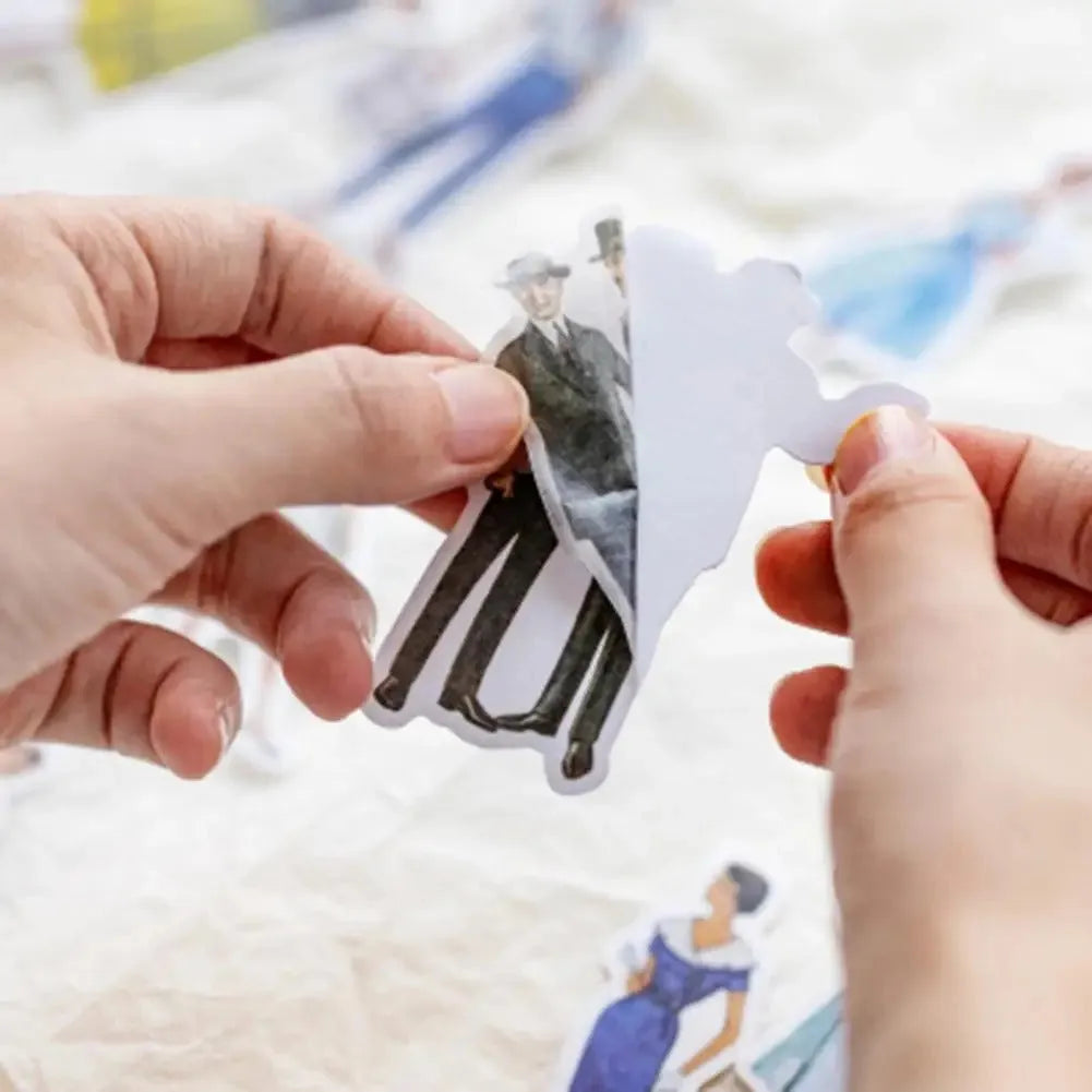 Retro Fashion Washi Stickers