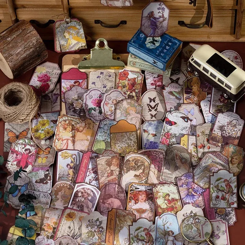 Vintage Muse Sticker Box