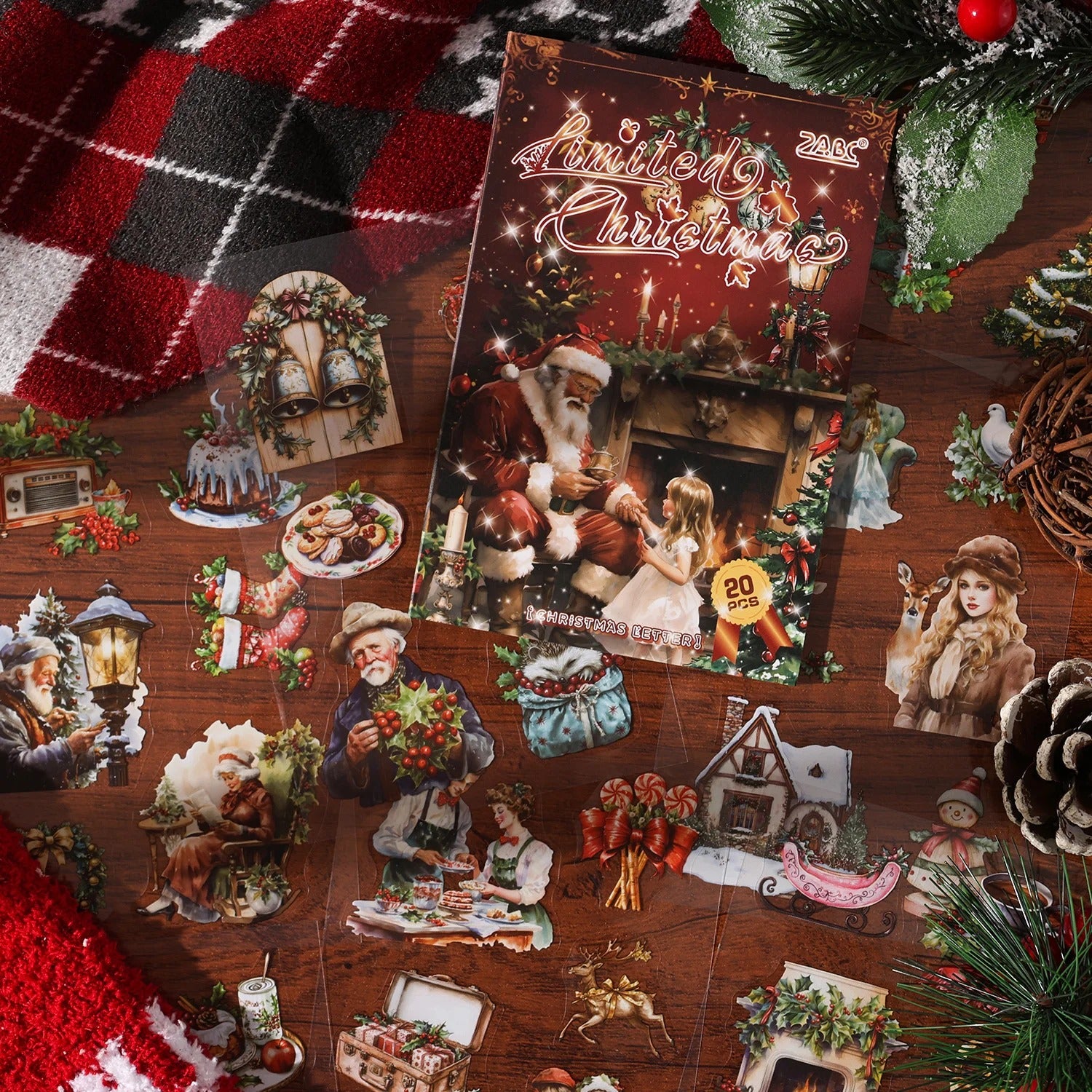 Christmas Fantasy Sticker Book