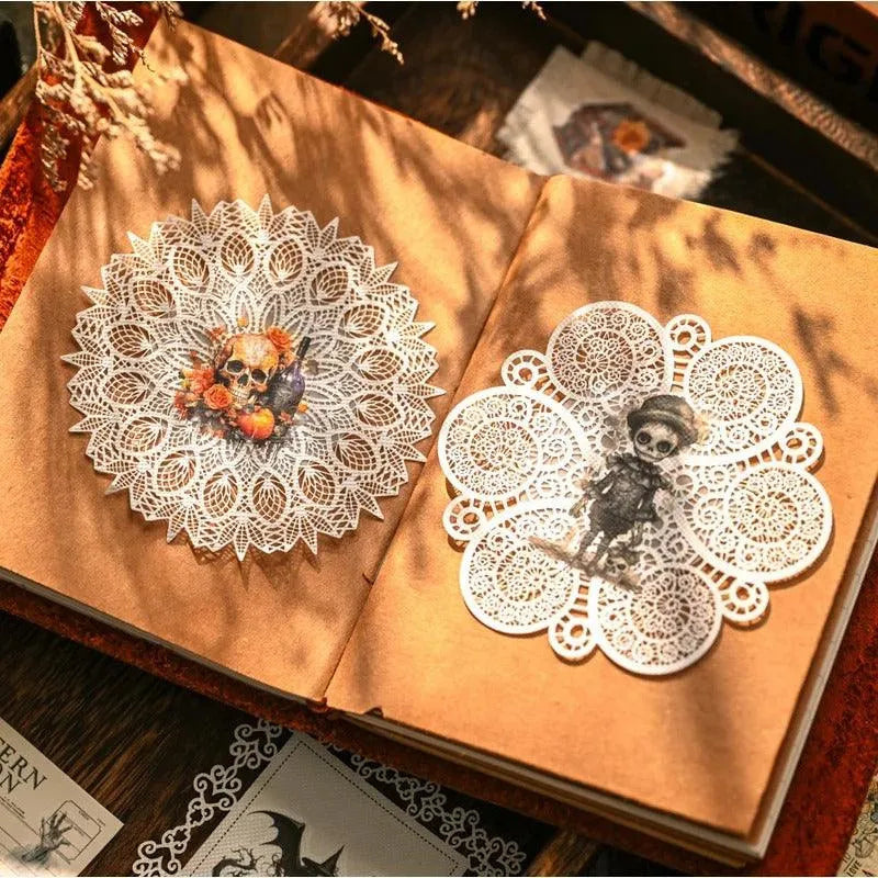 Halloween Gothic Rub-On Stickers