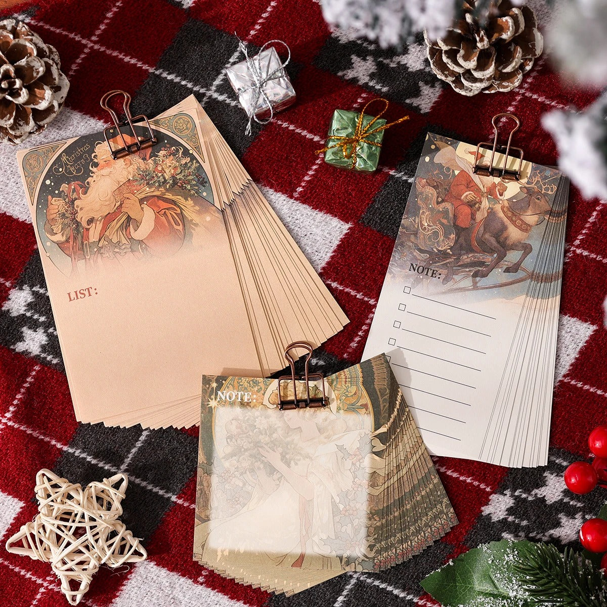 Neon Christmas Eve Scrapbook Box