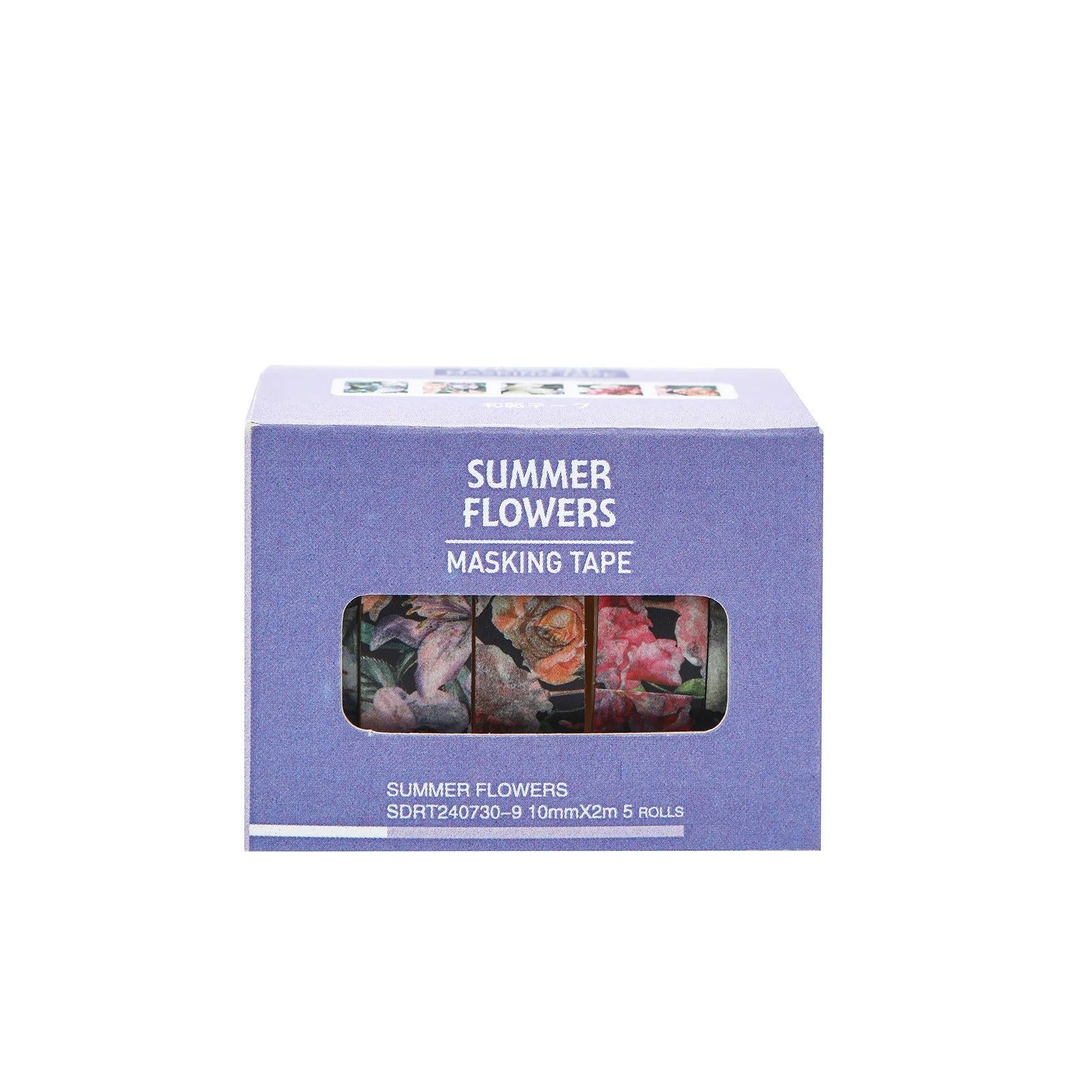 Spring Flowers Washi Tape Set