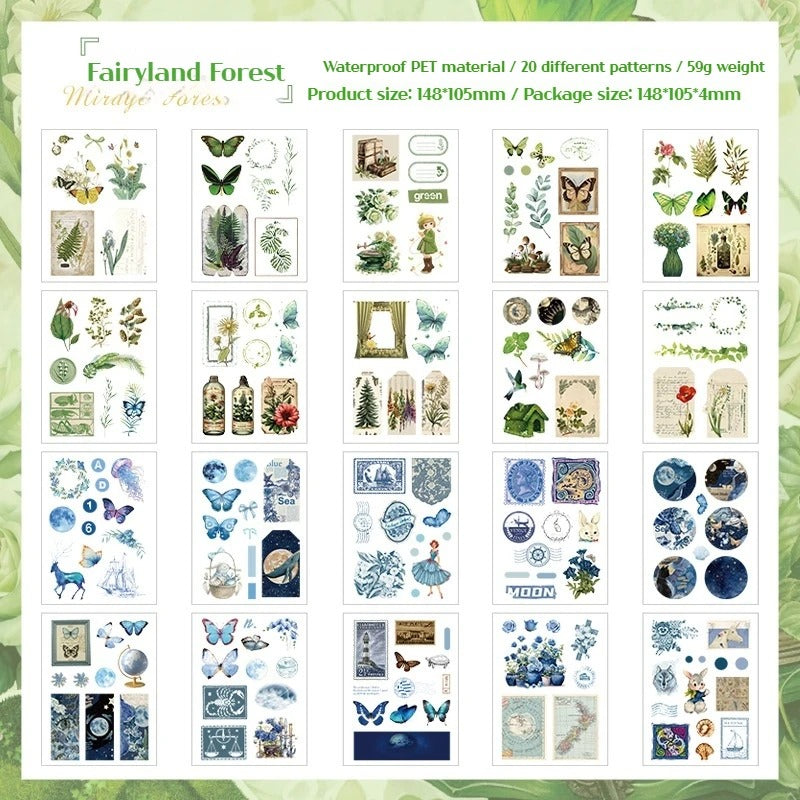 Seasonal Reverie – PET Sticker Book Collection