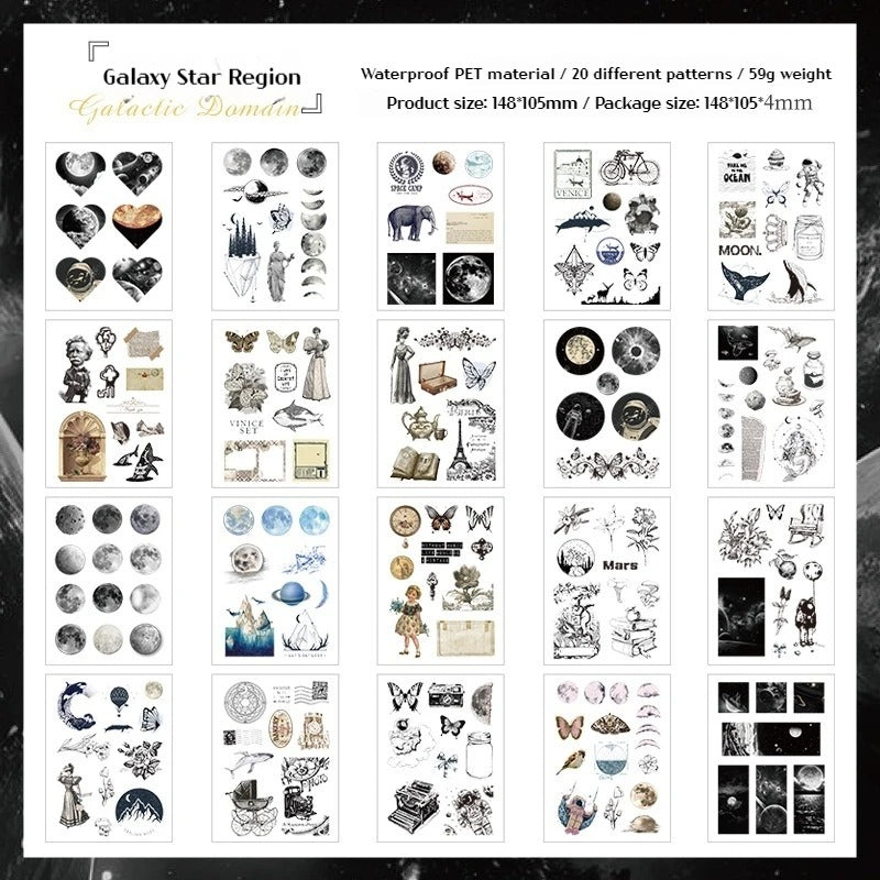 Seasonal Reverie – PET Sticker Book Collection